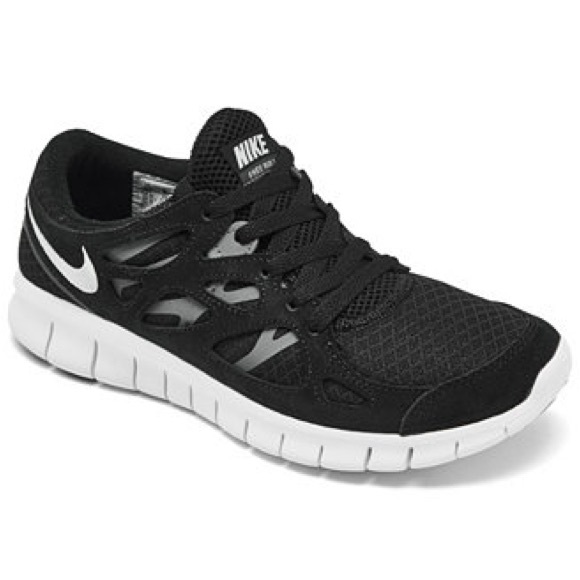 Nike Black Mesh Athletic Sneakers - Picture 1 of 2